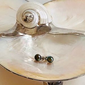 South Sea pearl earrings